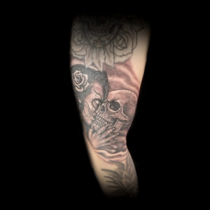 sugarskull catrina tattoo skull