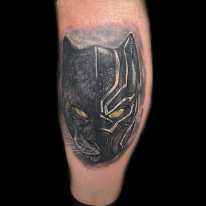 best black phanter tattoo