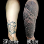 underwater cover-up tattoo