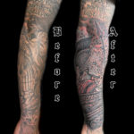 SPARTAN COVER UP TATTOO
