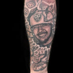 black and gray realism tattoo artist