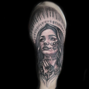 best realism black and grey tattoo artist bay area