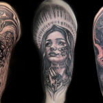 realistic religious tattoos